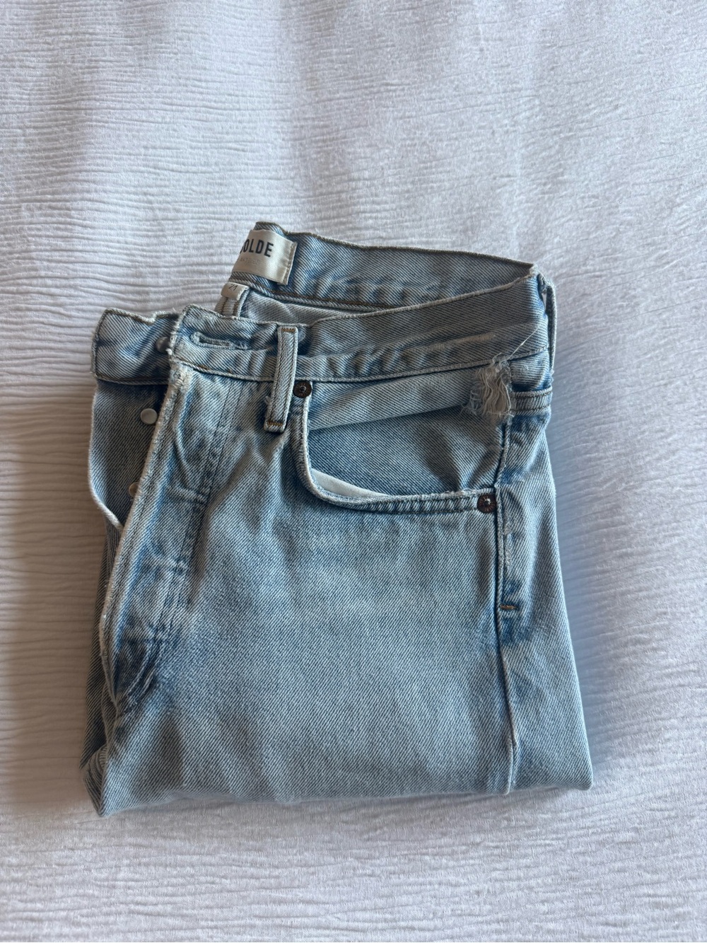 AGOLDE 90s Light Blue Denim Jeans
